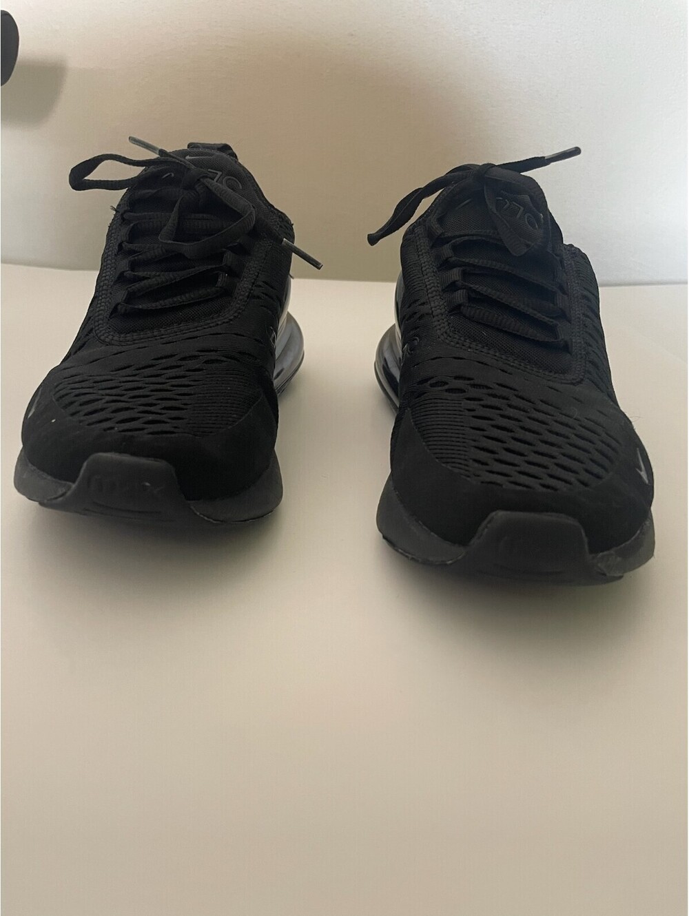 Nike Air Max 270 Triple Black Women's Running Shoes Sneakers AH6789-006 Size 8 - Picture 6 of 8